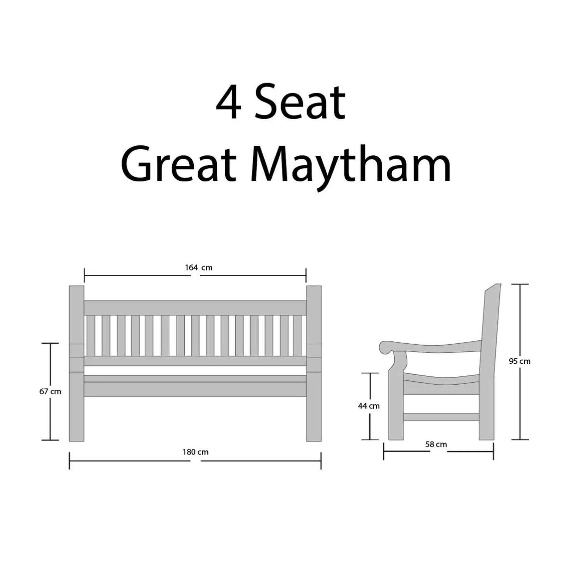 heavy duty memorial benches with dimensions
