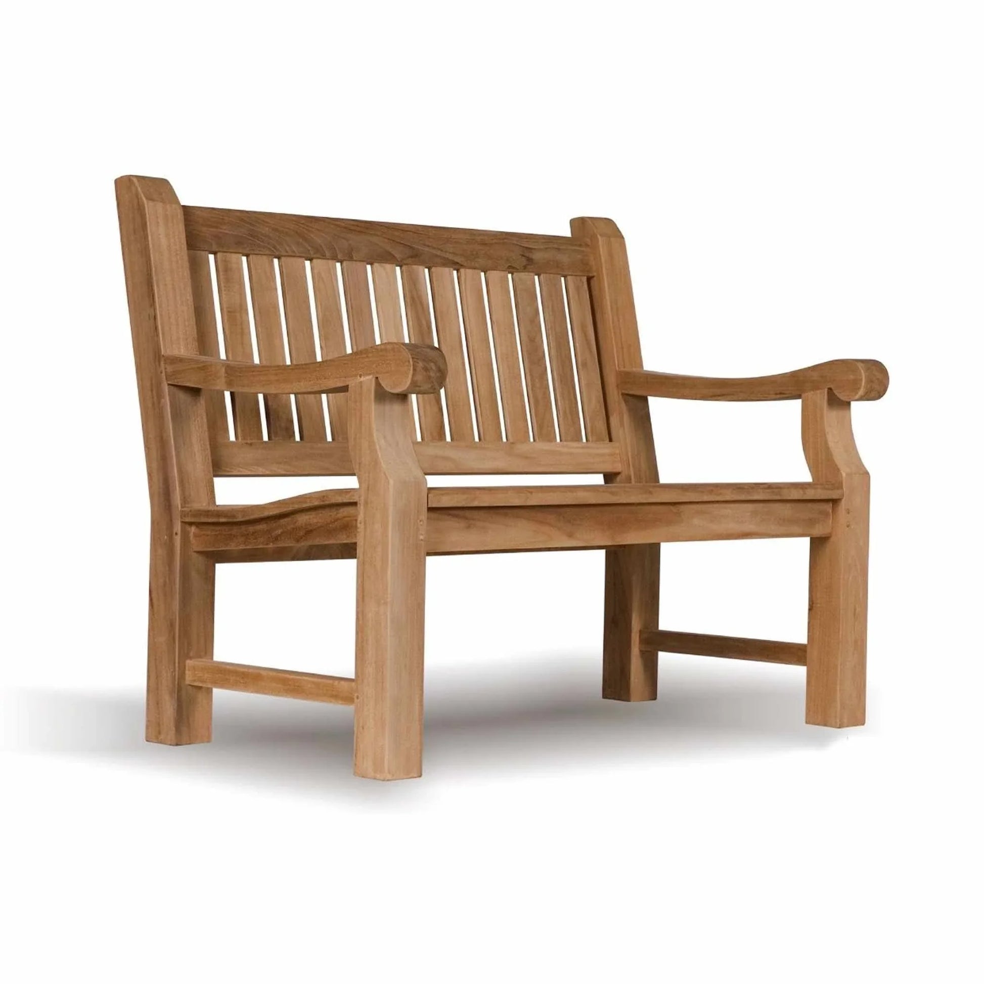 small memorial bench in the UK