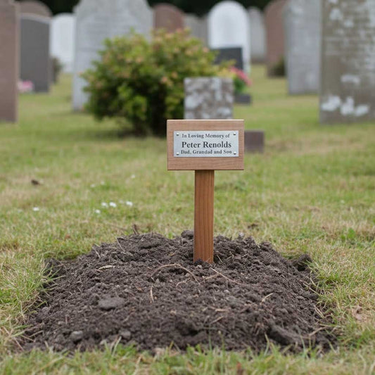 Ground Settlement & Temporary Headstones & Why Graves Need Time