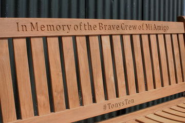 A Lasting Tribute, Honoured by Service ~ The #TonysTen Memorial Bench
