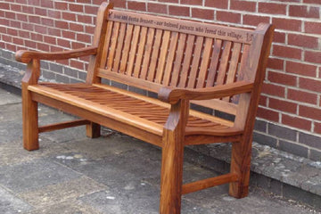 Stop Oiling Your Memorial Teak Bench!