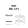 Teak Garden Book Table