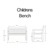 Mini Memorial Bench for Children