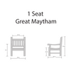 Memorial Chair | Great Maytham | Expert Teak Craftsmanship