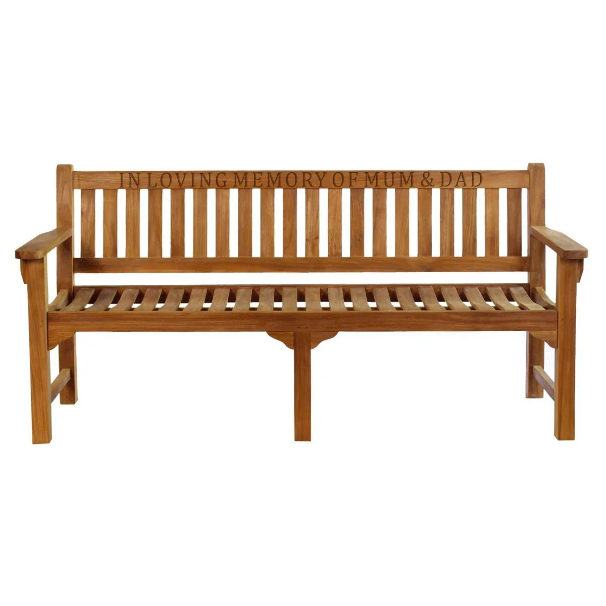 benches for graveyards with wood engraving