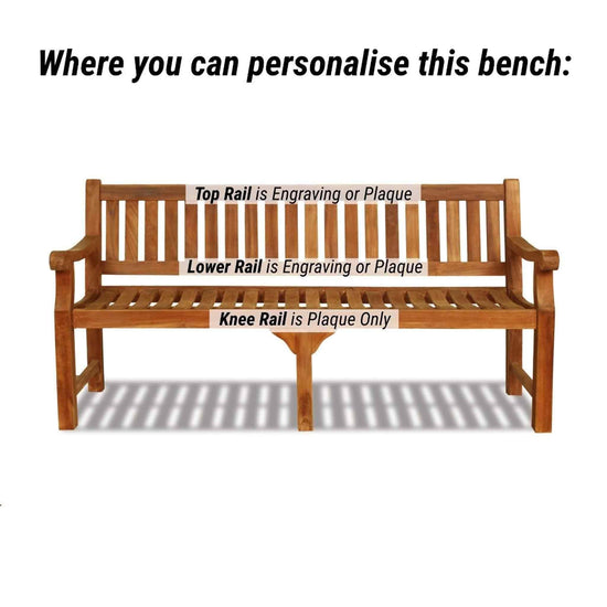 cemetery benches with wood engraving options