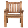 memorial armchair with engraved text