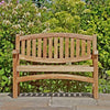 memorial bench gardens setting