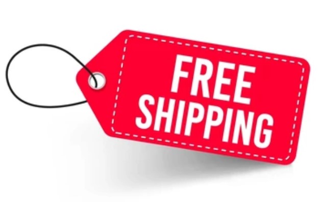 free shipping tag 
