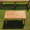 outdoor coffee table on a uk lawn