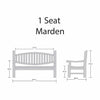 remembrance chair with dimensions