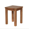 small side table for a garden in studio setting