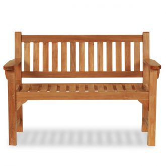 memorial bench heavy strong 4ft wooden teak personalised