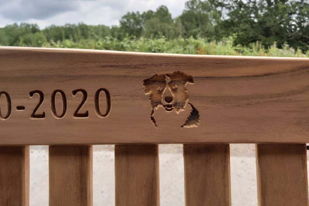 Pet Memorial Benches