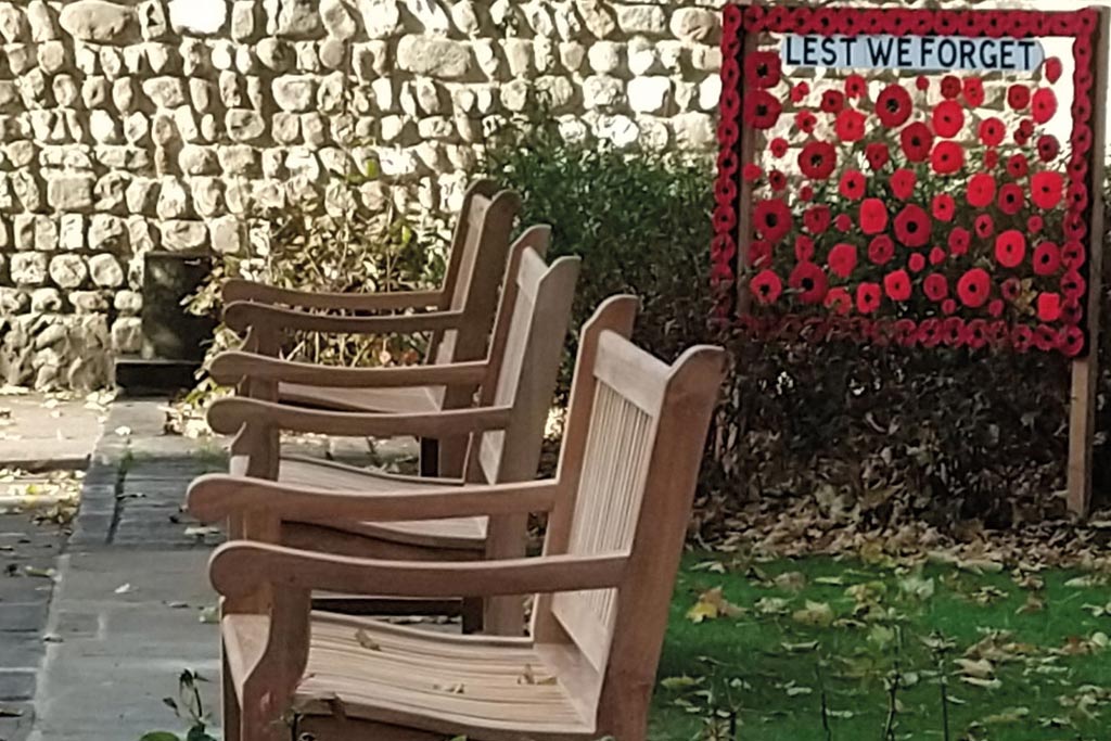 Remembrance Day Bench