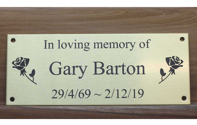 engraved brass plaques for sale